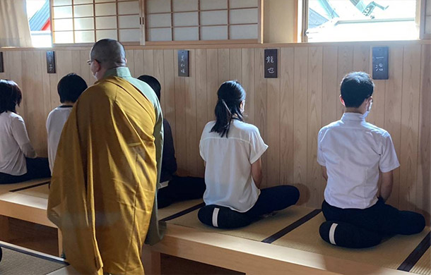 坐禅体験について